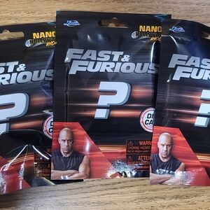 3 - Jada Nano Hollywood Rides Fast & Furious Die Cast Car Mystery Packs